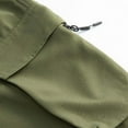 thumbnail image 5 of Chiccall Cargo Pants for Men Baggy Wide Leg Toggles Pleated Pants Streetwear Elastic Waist Drawstring Parachute Pants with Pockets, 5 of 6