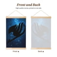 thumbnail image 2 of Fairy Tail Wooden Shaft Hanging Poster Home Decor Poster Wall Art Painting For Living Room Bedroom 12"X18", 2 of 7