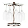 thumbnail image 1 of Yeacher Étendoir à Verre Rouge, Étendoir à Verre, Support de Rangement pour 6 Verres, Présentoir Autoportant, 1 of 8