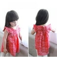 thumbnail image 2 of Xinhuaya Baby Kids Girl Dresses Clothes Baby Cotton Small Leaves Sleeveless Princess Dress, 2 of 7