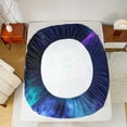 thumbnail image 5 of Homewish Video Game 4 Pieces Queen Sheet Sets for Female Men Adults,Teal Purple Gradient Ultra Soft Flat Sheet,Starry Sky Queen Fitted Sheet,Microfiber Bedroom Decor, 5 of 7