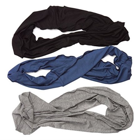 Hby Mens Womens Elastic Bandana Headband Long Hair Dreads Head