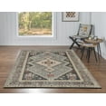 thumbnail image 4 of Great Zero Marle Ivory & Blue 5' x 7'6" Area Rug, 4 of 6