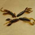 thumbnail image 3 of Braveheart 4pcs Soft Fish Bionic Baits Silicone Maggot Shrimp Fish Baits Lures 4 Colors, 3 of 9