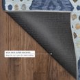 thumbnail image 6 of Addison Rugs Mayfield Premium Machine Washable Transitional Tribal Navy Rectangle Rug, 3' x 5', 6 of 8