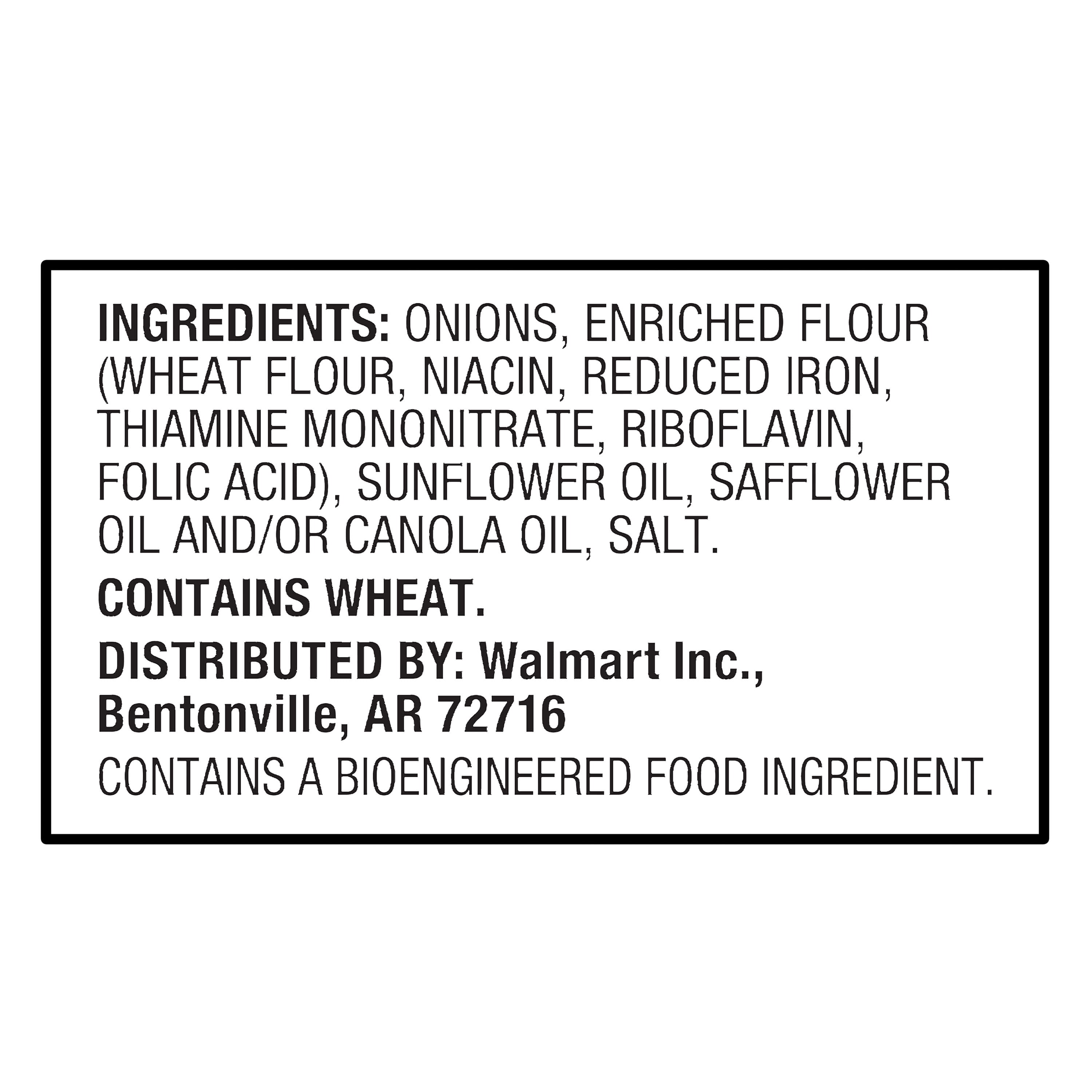 Great Value French Fried Onions Salad Topping, 6 oz (Resealable Bag)