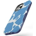 thumbnail image 3 of Casely iPhone 13 Pro Max Case | Compatible with MagSafe | Blue Mood | Light Blue Cow Print Case, 3 of 9