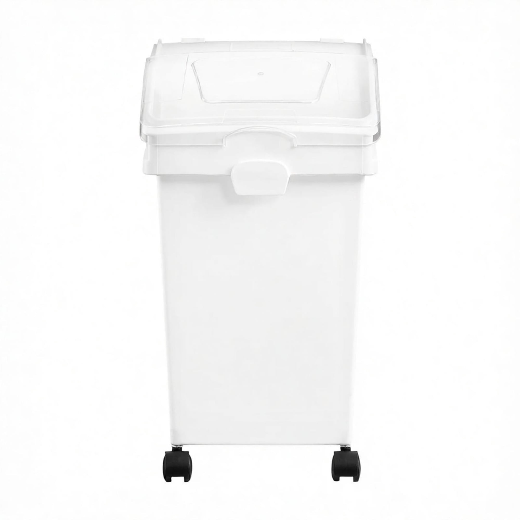 3 Pack 25L Large Rice Storage Container, Airtight Dog Food Dispenser Bin with Wheels & 3 Scoops, Kitchen Grain Cereal Flour Organizer