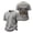 Light Gray, variant on Men's 9/11 25th Anniversary Shirt Commemorative T‑Shirt Waffle Knit Crew Neck Short Sleeve Memorial Tee Vintage Graphic Casual Summer Fall Top White XL