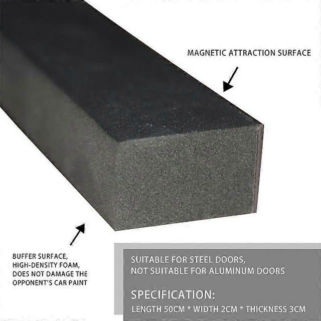 Door magnetic anti-collision strip High-density foam steel door general anti-collision anti-knock anti-door kill