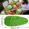 thumbnail image 2 of AURORA TRADE 5PCS Large Artificial Banana Leaves, Faux Tropical Leaves for Hawaiian Luau Party Jungle Beach Island Adventure Theme Party Wedding Home Kitchen Decor, 2 of 8