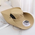 thumbnail image 3 of Hfnxid Solar Fan Hat Women's Solar Powered Fan Visor Sun Shading Sun Protection Charging Fan Hats Sun Protection Practical, 3 of 5