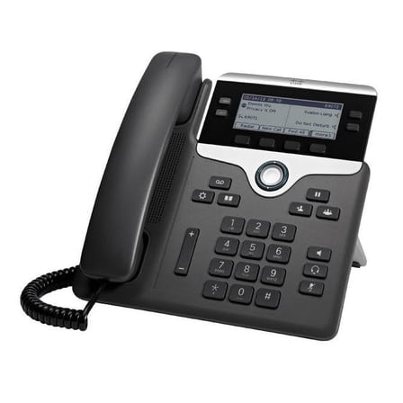 7841 Ip Phone - Cable - Wall Mountable - 4 X Total Line - Voip - Caller Id - Speakerphoneenha