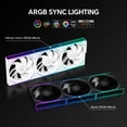 thumbnail image 4 of Ventiladores para gabinete PC Thermalright TL-M12QR X3 de 120 mm PWM ARGB, paquete de 3, 4 of 9