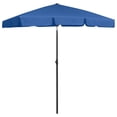 thumbnail image 2 of Sombrilla de playa VidaXL azul celeste rectangular con rejilla de ventilación, 2 of 8