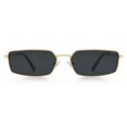 thumbnail image 2 of Gafas de Sol SOJOS Rectangulares Polarizadas UV400 Oro/Gris, 2 of 6