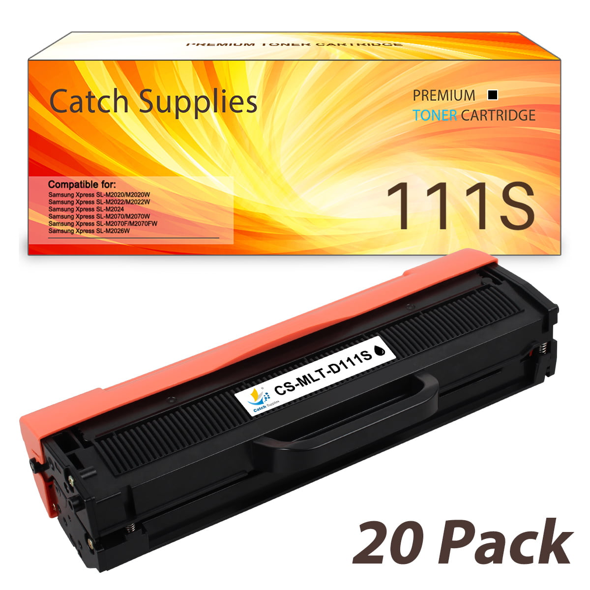 Vlieger fantoom Historicus Catch Supplies Compatible Toner Replacement for Samsung MLT-D111S D111S  111S MLT111S for Samsung M2020w M2070fw M2020 M2070 M2070w M2024w M2022w  M2071W Printer (Black, 1-Pack) - Walmart.com