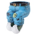 thumbnail image 1 of Pantalones Jardinería Maceta Adorno, Pantalones Resistentes Macetero De Flores Resina Versátil Elegante Artesanía Delicada Para Césped, 1 of 7