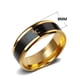 thumbnail image 3 of Anillo De Temperatura Acero De Titanio Estado De Ánimo Emoción Sensación Anillos Inteligentes Sensibles A La Temperatura Para Mujeres Hombres Speravity AP007150-02, 3 of 5