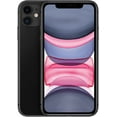 thumbnail image 1 of Refurbished Apple iPhone 11 - 64GB – Black – 12MP Dual Rear & 12MP Front Camera - Fully Unlocked Smartphone - Excellent Condition, 1 of 8
