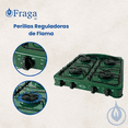 thumbnail image 4 of FRAGA Parrilla de Mesa Fraga P707, 4 Quemadores, Porcelanizada, Encendido Manual, Hecho en México., 4 of 4