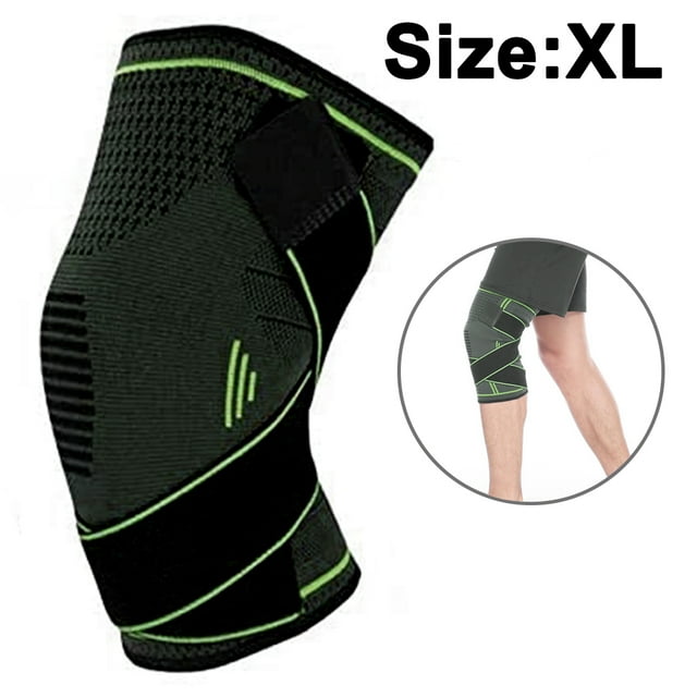 Knee Brace for Knee Pain Knee Support Compression Sleeves with Removable Bands, ACL, for Gym, Working Out, Running, Injury Recovery, Basketball and More Sports