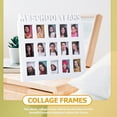 thumbnail image 6 of White PVC Photo Collage Frame for Displaying Kids School Years Memories Gift Idea 8x10, 6 of 6