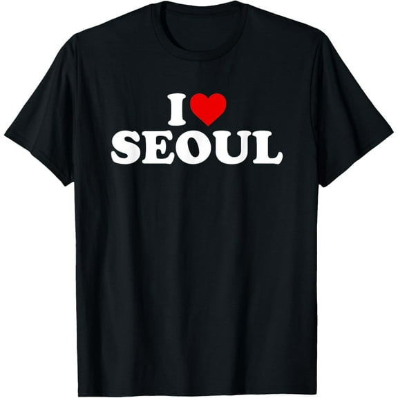 I Love Seoul Heart T-Shirt