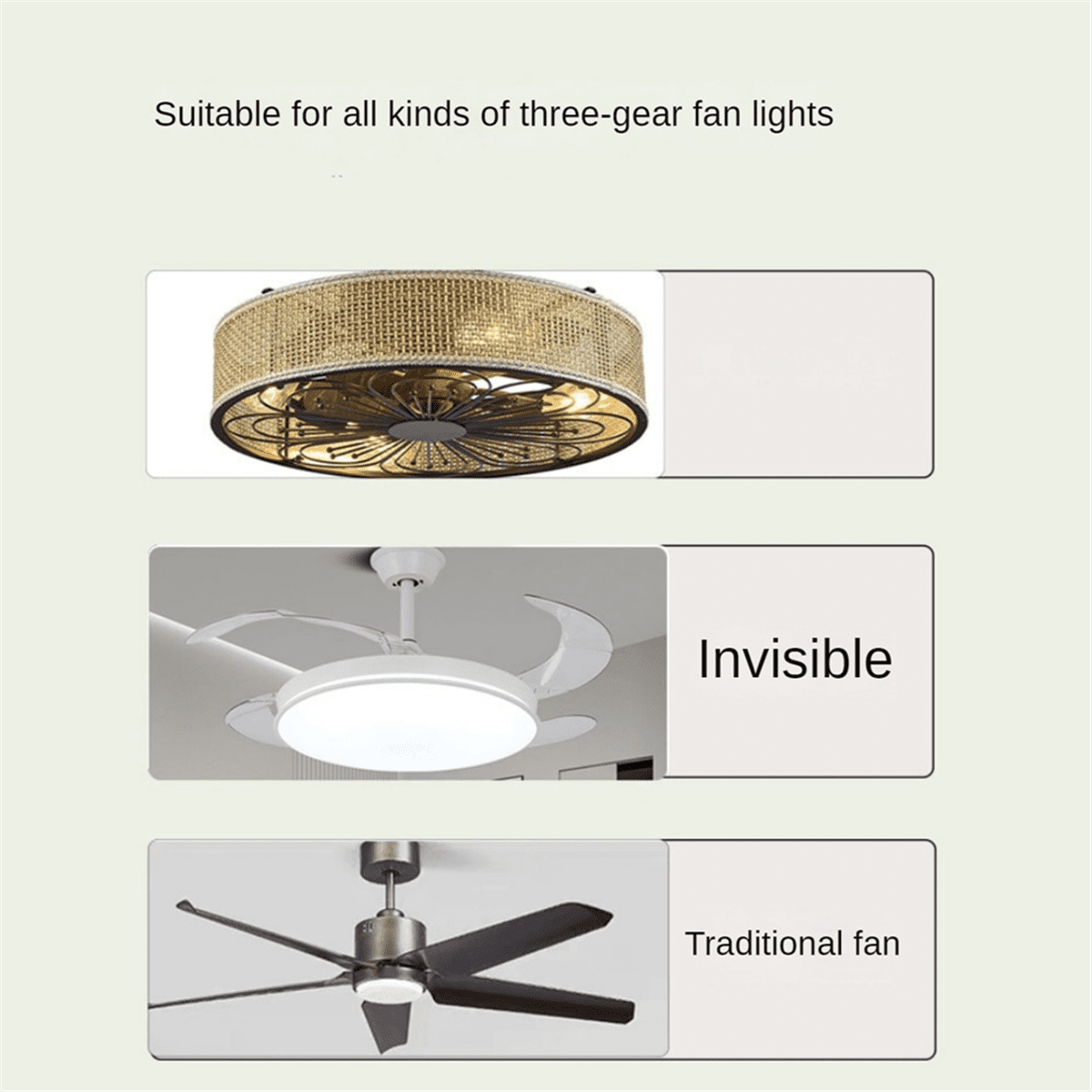 Universal Ceiling Fan Remote Control Kit Replacement, 6-Speed & Timing, Replacement for DC Light By PULMCheerger
