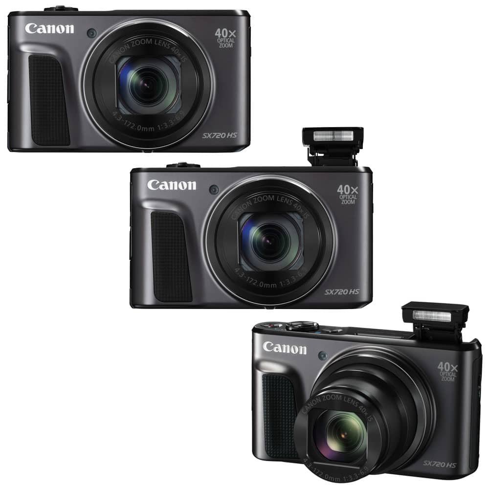 Canon PowerShot SX720 HS 20.3MP Digital Camera with Accessory