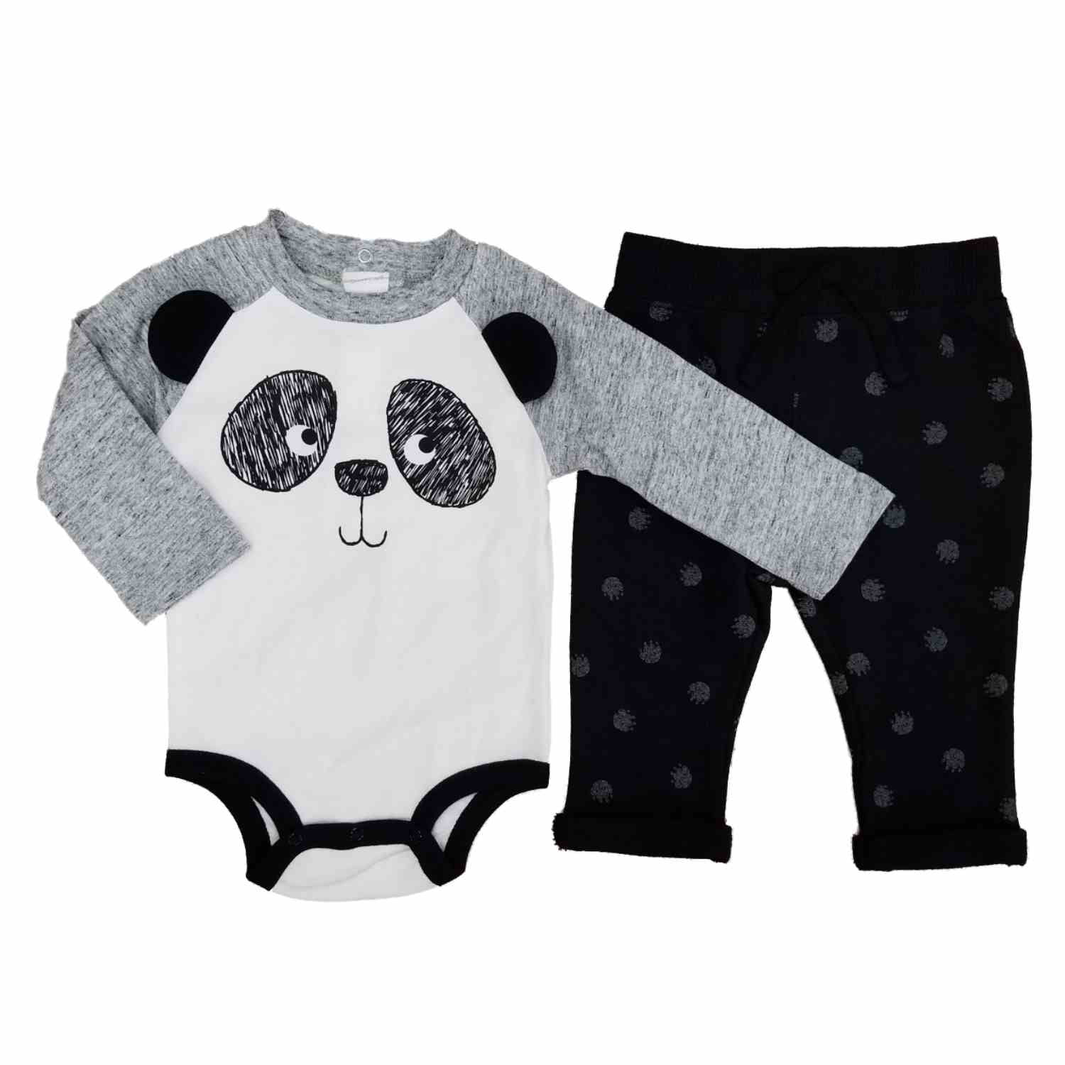 paw print baby pants