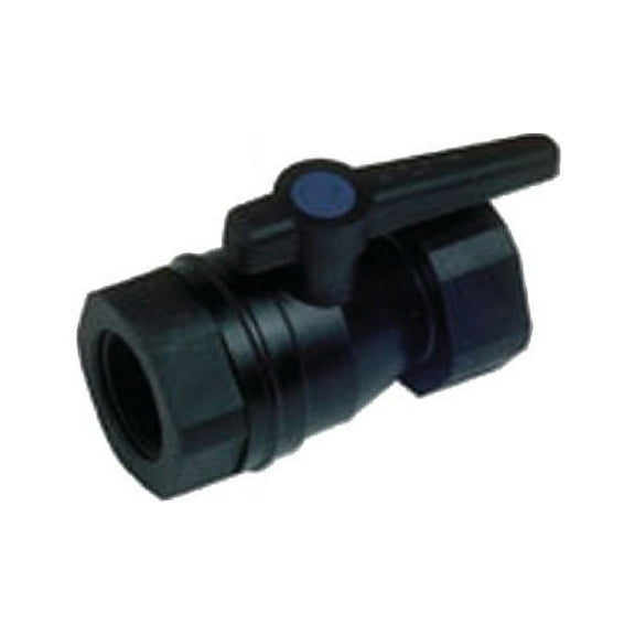 Forespar CF253 Marelon Hose Tailpipe Mushroom Head Thru Hull With Nut, White