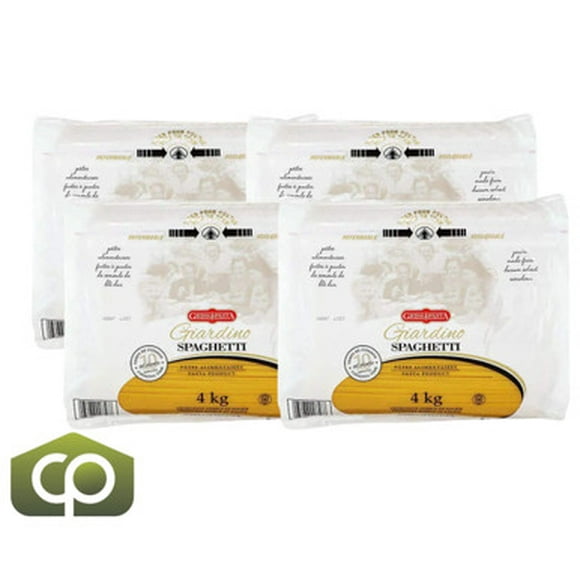 Griss Pasta Spaghetti Giardino, 4 kg (4/caisse) - Semoule de Blé Dur