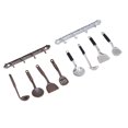 thumbnail image 2 of Dollhouse Kitchen Accessories Kit, Hand Painting 2 Sets Fine Workmanship Miniature Kitchen Accessories  For Dollhouse Decor, 2 of 8