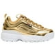thumbnail image 1 of Tenis Fila Disruptor II Premium Metallic para Mujer 5FM00040-720 Dorado 23.5, 1 of 5