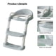 thumbnail image 2 of Silla para ir al baño Hugtrwg Taburete con Escalón antideslizante ajustable, 2 of 7