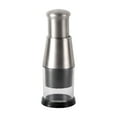 thumbnail image 1 of TIELUTT Manual Garlic Cutter Durable Stainless Steel Onion Cutter Multifunctional Vegetable Meat Shder Container Manual Food Chopper String Snap N Strain Gizmo Kitchen Items Food Shder Hand, 1 of 8