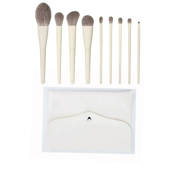 Xihbxyly Juego de Brochas de Maquillaje, Brocha de Pelo Suave para Ojos, Brocha para Polvos para Un Acabado Impecable, Brocha para Corrector para Una Cobertura Perfecta, Herramienta de Belleza Versát