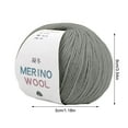 thumbnail image 4 of Wool Hand-woven Medium Coarse Scarf Hat Overcoat Wool Merinoss Wool Wool Cashmeres Yarn, 4 of 6