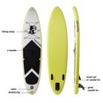 thumbnail image 4 of AquaPaddle Surfboard,Seaside Water Thicken Pvc 10ft Inflatable Arealer Pvc Paddle Inflatable Seaside By 10ft Huiop, 4 of 6