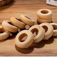 thumbnail image 4 of 10pcs Handmade Rustic Wooden Napkin Rings for Table Dinner Decoration, 4 of 5