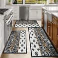 thumbnail image 6 of Floral Kitchen Rugs Sets of 3, Non Slip Kitchen Rugs and Mats Washable Farmhouse Kitchen Rugs Floral Kitchen Floor Mat Carpet Runner Rugs for Hallway Laundry Room, 6 of 12