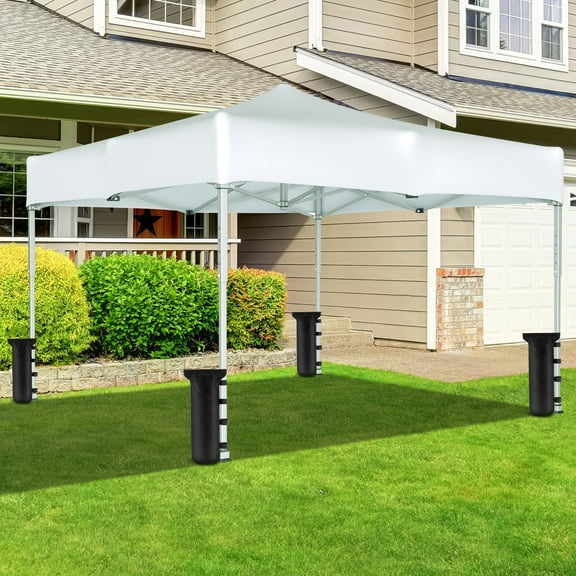 Pluokvzr 4pcs Canopy Weight Bag Oxford Cloth Empty Weighting Sand Bag Reusable Tent Weight Sandbag Canopy Tent Weights Set Canopy Tent Leg Sandbag for Filling Sand Stone