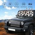 thumbnail image 6 of Bingfone Milk Cow Car Windshield Sun Shade Protector Keep Your Vehicle Cool Sun Shield Visor Cover Foldable For Car Truck Suv-Medium, 6 of 9