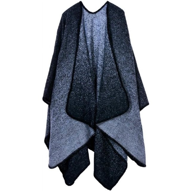 LinYooLi Women's Fashion Winter Oversized Blanket Poncho Cape Shawl Cardigans