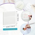 thumbnail image 3 of Transparent Sticky Notes - 3x3 inch Clear Sticky Notes Waterproof Self-Adhesive Translucent Sticky Note Pads for Books Annotation, See Through Sticky Note (200 Sheets), 3 of 5