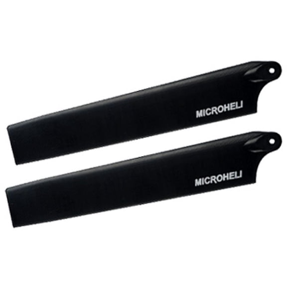 Microheli Plastic Main Blade 117mm (BLACK) - MCPXBL / BL2