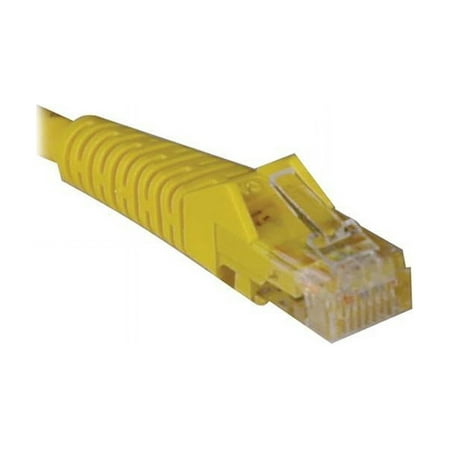UPC: 0037332155054 | TRIPP LITE N001-010-YW 10 ft. Cat 5E Yellow 350MHz Snagless Molded Network Cable