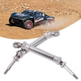 thumbnail image 4 of 4.5In Rear Driveshaft, Prop Shaft Assembly Replacement, Metal Rear CVD Drive Shaft Set Fit for Slash 1/10 RC Car NSV775[silver], 4 of 9
