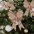 thumbnail image 2 of KOYPTL 2 PCS Christmas Wired Ribbon Decorations,Ribbon Rolls Set with Snowman Flower Pattern,Christmas Wrapping ‌Thread for Wreaths Bows Gift Baskets Home X-Mas Tree Decor(2.5*79 Inch ), 2 of 7